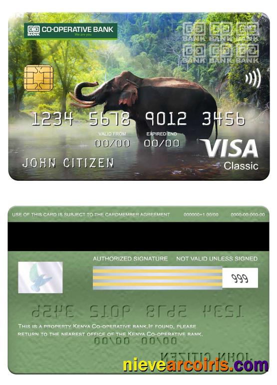 Kenya Co-operative Bank visa classic card